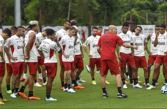 Treino/Preparação com Sampaoli (Foto: Flamengo)