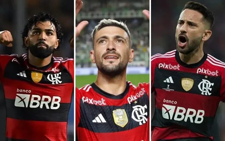 Trio do Flamengo é fundamental para a construção de bons resultados