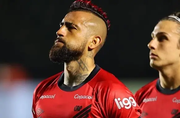 Vidal defende o Athletico-PR desde julho (Foto: Reprodução/ Instagram)