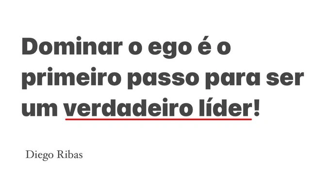 Diego Ribas publicou frase sobre liderança nas redes sociais