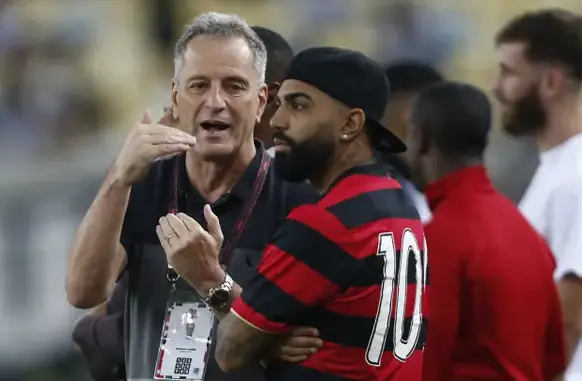 Entrevista do Presidente do Flamengo, Rodolfo Landim, a CNN não pega bem entre os torcedores e nos bastidores do clube (Foto: Portal 90 min)