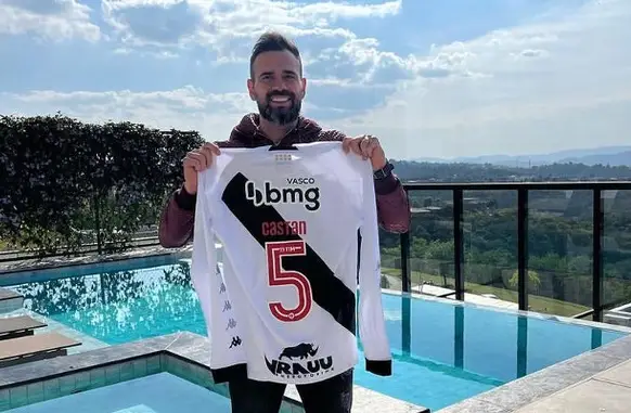 Ex jogador do Vasco, Leandro Castán (Foto: Reprodução/Redes sociais)
