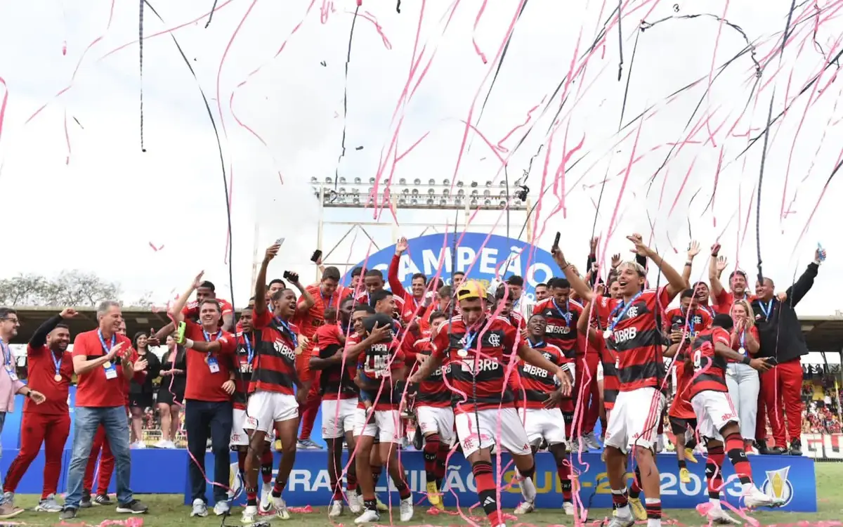 Flamengo campeão do Brasileirão Sub-20