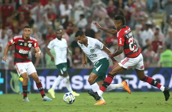 Flamengo x Goiás pelo Campeonato Brasileiro 2023 (Foto: PGG/Icon Sport)