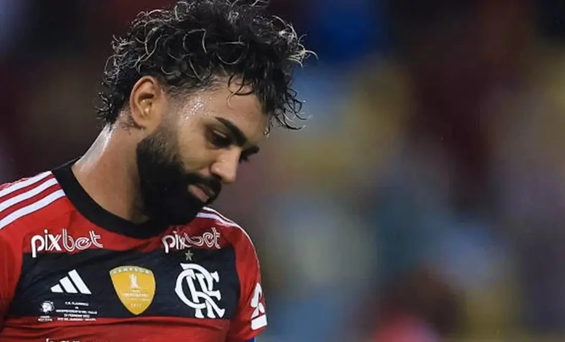 Gabigol pode desfalcar o Flamengo por até seis partidas, ficando de fora do clássico contra o Vasco