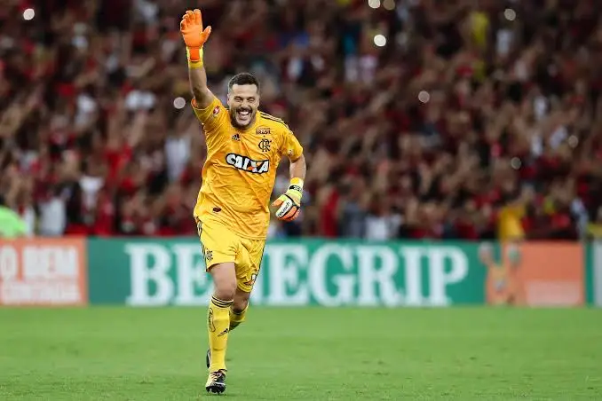 Júlio Cesar em sua última partida como profissional no Maracanã