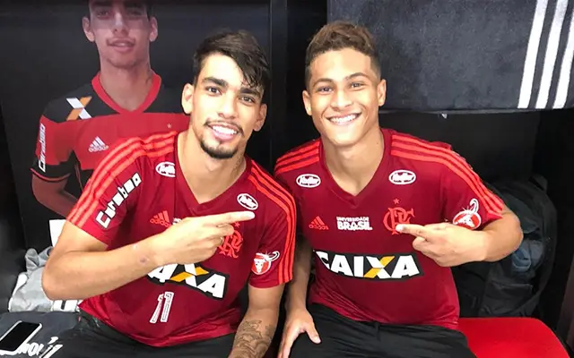 Lucas Paquetá e Jõao Gomes