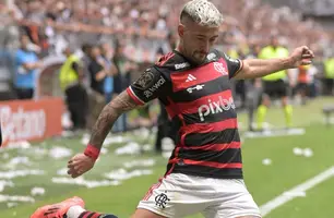 Arrascaeta durante a final da Copa do Brasil entre Flamengo e Atlético-MG (Foto: EFE/João Guilherme)