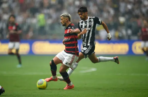 Arrascaeta durante a final da Copa do Brasil (Foto: Marcelo Cortes/Flamengo)