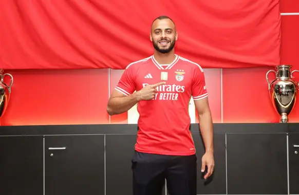 Arthur Cabral é o novo jogador do Benfica (Foto: Divulgação / Benfica)