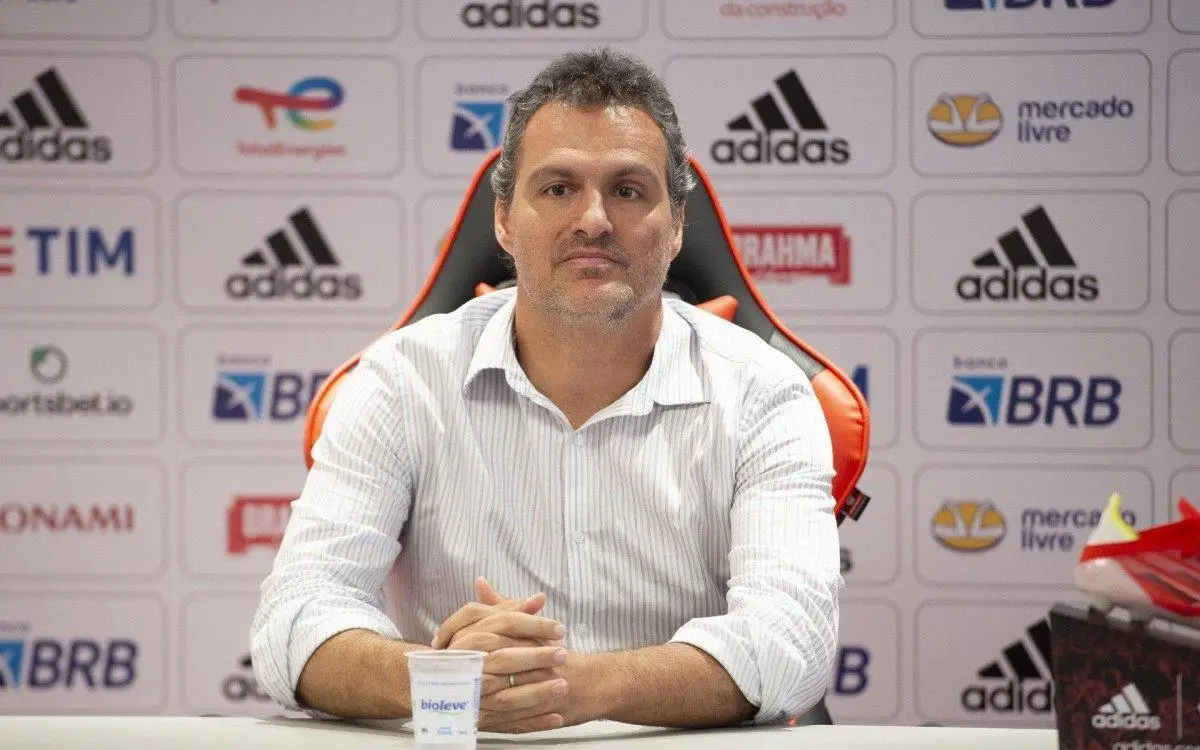 Bruno Spindel é o diretor de futebol do Flamengo