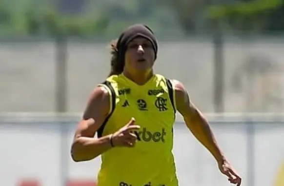 David Luiz em  treino (Foto: Marcelo Cortes / CRF)