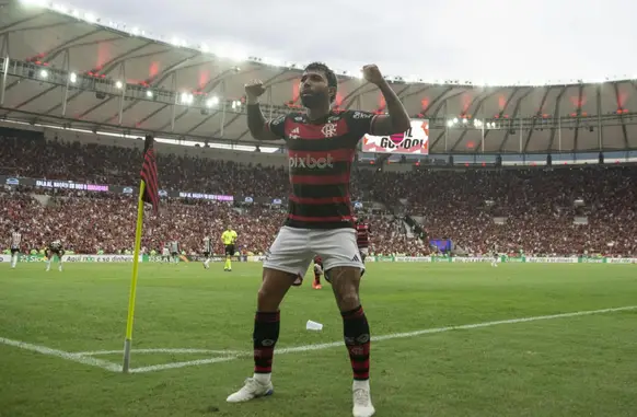 Gabigol voltou a brilhar pelo Flamengo (Foto: Armando Paiva/Agência O Dia)