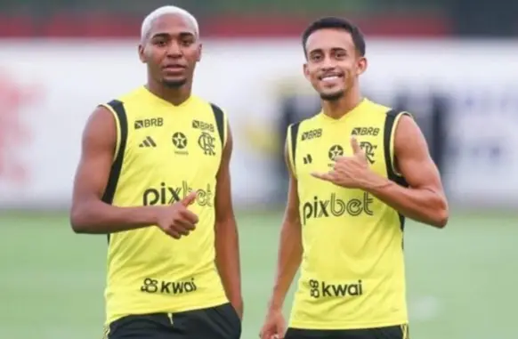 Lorran e Matheus Goncalves (Foto: Divulgação/Flamengo)