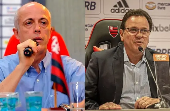 Wallim e Dunshee (Foto: Divulgação/ Flamengo)