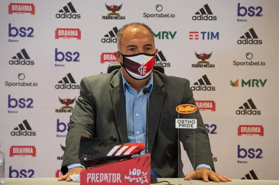 Marcos Braz, vice de futebol do Flamengo