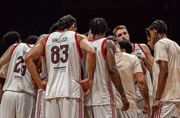 Pato Basquete x Flamengo (Foto: Reprodução Instagram)