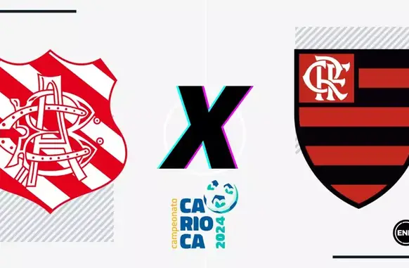 Bangu x Flamengo (Foto: Arte ENM / Esporte News Mundo)