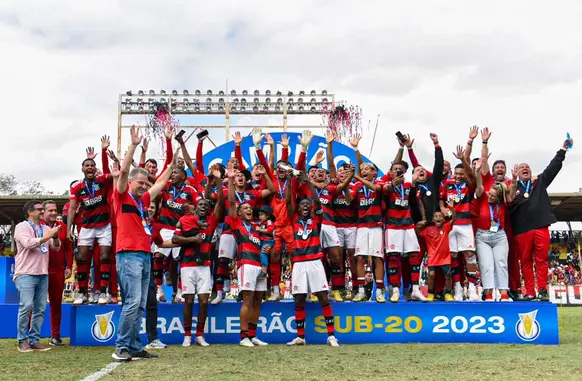 Flamengo é o atual campeão brasileiro sub-20 (Foto: Paula Reis/Flamengo)