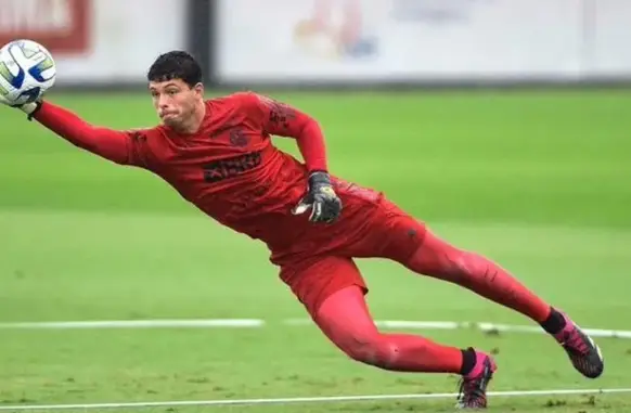 Goleiro Lucas Fonseca (Foto: Reprodução/X)