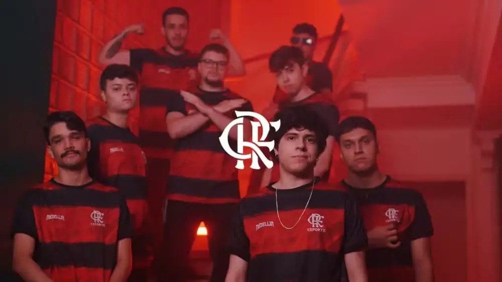 Time do Flamengo para o retorno ao CBLOL Academy em 2024