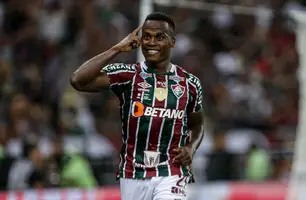 Arias foi o cara na vitória sobre a LDU pela Recopa (Foto: Lucas Merçon/Fluminense FC)