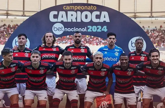 Flamengo foi o campeão da Taça Guanabara (Foto: Divulgação/Flamengo)