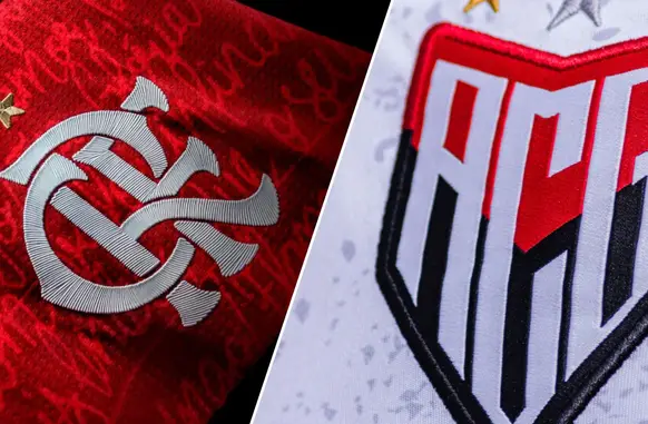Flamengo x Atlético-GO (Foto: Arte Mengo Mania)