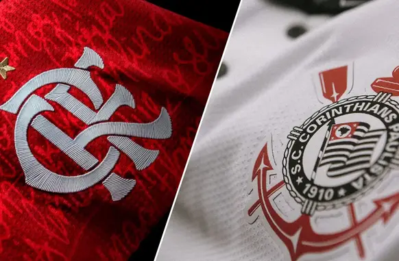 Flamengo x Corinthians (Foto: Arte Mengo Mania)