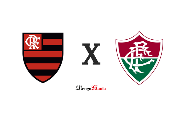 Flamengo x Fluminense (Foto: Arte Mengo Mania)