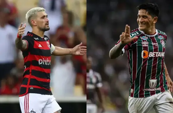 Flamengo x Fluminense (Foto: Reprodução / RD1)