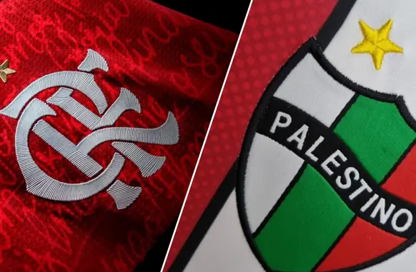 Flamengo x Palestino (Foto: Arte Mengo Mania)
