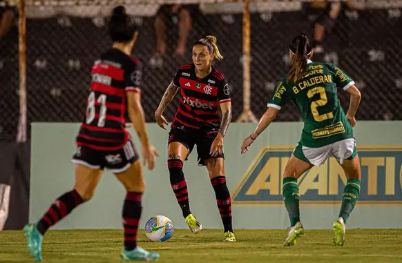 Futebol Feminino: Flamengo x Palmeiras (Foto: Paula Reis / CRF)