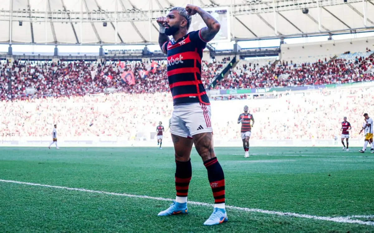 Gabigol tem contrato com o Flamengo até o fim do ano