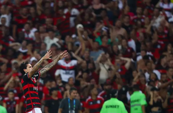 Pedro, do Flamengo (Foto: Gilvan de Souza / CRF)