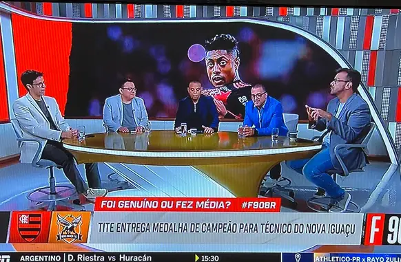 Comentaristas da ESPN (Foto: Reprodução / ESPN)