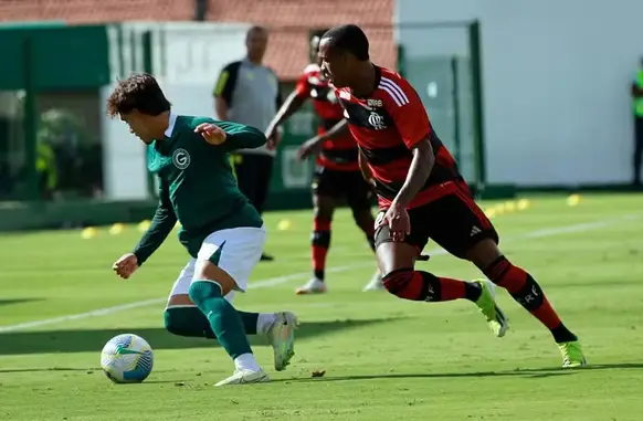 Goiás x Flamengo pelo Brasileiro Sub-20 (Foto: Rosiron Rodrigues / Goiás Esporte Clube)