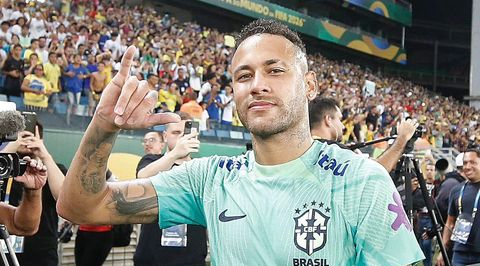 Neymar na seleção Brasileira