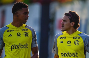 Pedro e Carlinhos (Foto: Reprodução / Instagram Flamengo)