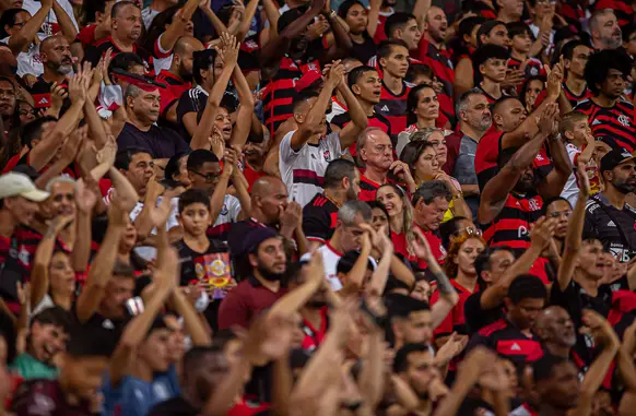 Torcida do Flamengo (Foto: Paula Reis / CRF)