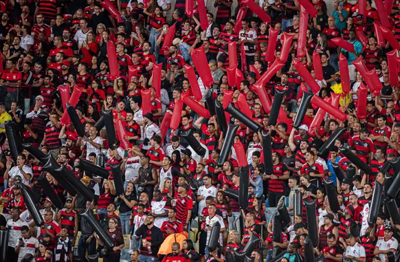 Torcida do Flamengo. (Foto: Paula Reis / CRF)