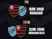 Libertadores: datas e horários dos jogos entre Flamengo e Bolívar