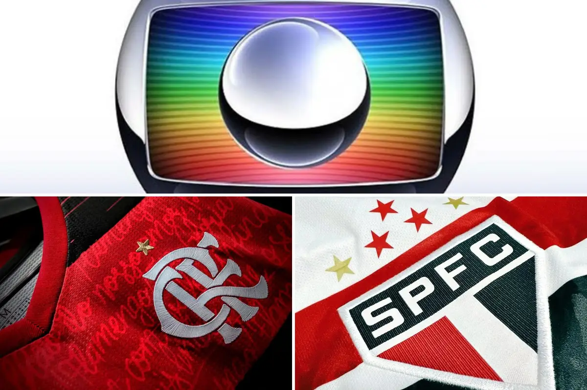 Globo, Flamengo e São Paulo