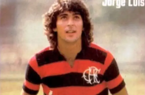 Jorge Luís, ex-atacante do Flamengo, morreu aos 66 anos (Foto: Reprodução)