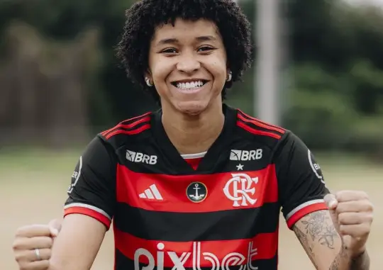 Leidiane (Foto: Reprodução / Flamengo.com.br)