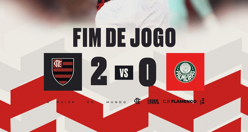 Flamengo vence Palmeiras e abre vantagem nas oitavas da Copa do Brasil ...
