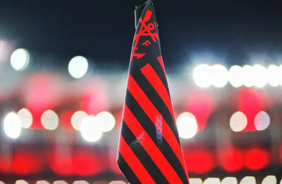 Bandeira do Flamengo (Foto: Divulgação/Twitter @Flamengo_en)