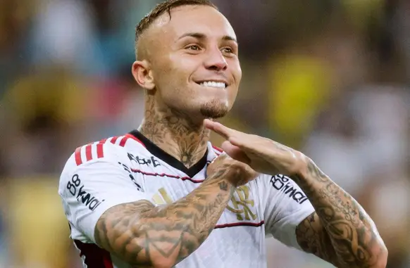 Everton Cebolinha (Foto: Divulgação/Flamengo)