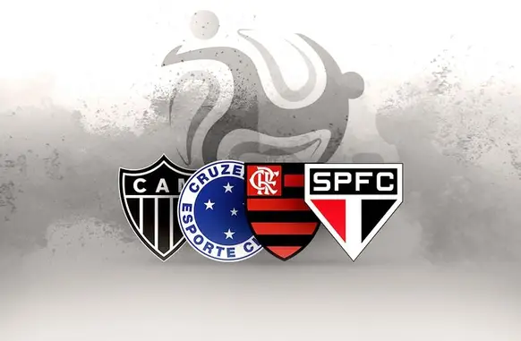 Carrossel FC Series 2025 - Atlético-MG, Cruzeiro, Flamengo e São Paulo (Foto: ge)