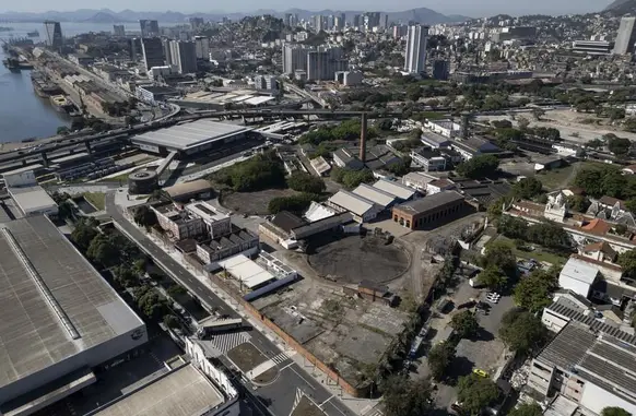 Estádio do Flamengo ocupará a área do antigo Gasômetro (Foto: Márcia Foletto / Agência O Globo)